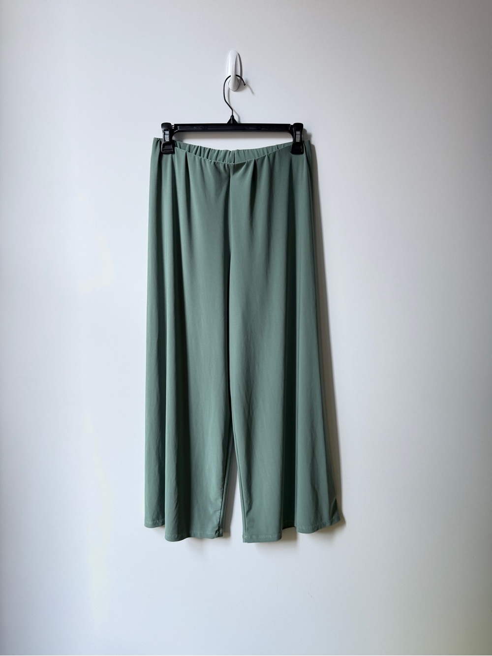 Lightweight Sage Green Wide Leg Pants